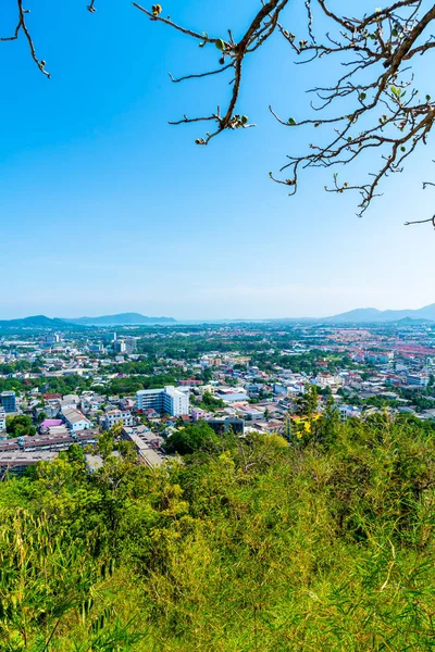 Hill Phuket, Tayland, Phuket şehir manzarası çaldı