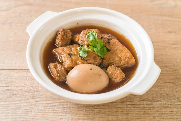 tatlı sos haşlanmış yumurta ile tofu kase