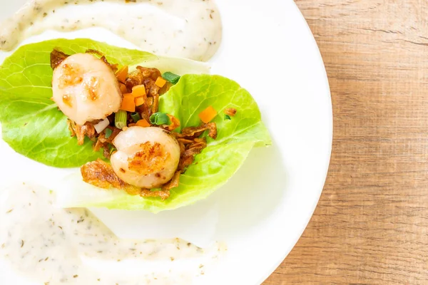 Sebzeli ızgara tarak shell