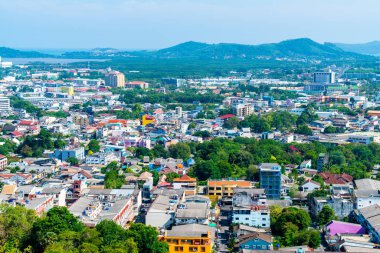 Hill Phuket, Tayland, Phuket şehir manzarası çaldı