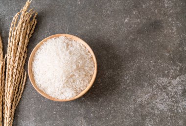 Beyaz ham Tay Yasemin pirinç