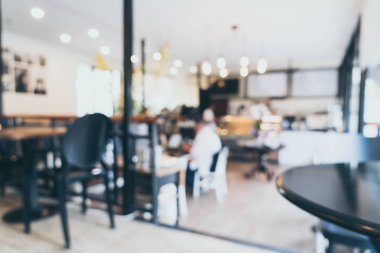 soyut bulanıklık ve kafe Cafe için arka plan - vintage etkisi filtre defocused