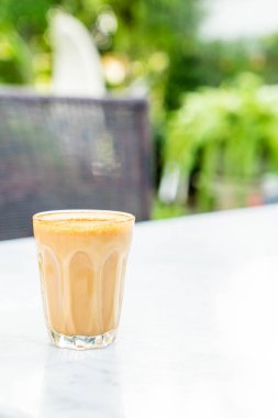 kafede sıcak kahve cam