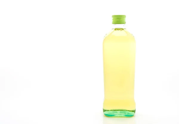 Бутылка Оливкового Масла Белом Фоне — стоковое фото