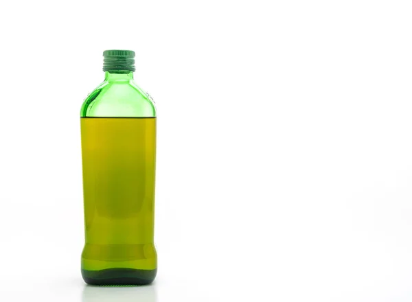 Olives Oil Bottle Isolated White Background — Stock Photo, Image