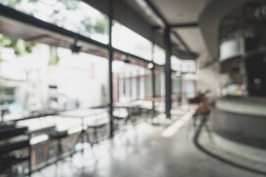 bulanıklık ve restoran ve kafe için arka plan - defocused vintage etkisi filtre