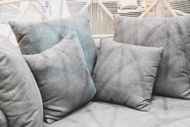 güzel ve rahat yastık dekorasyon Divan - vintage etkisi filtre