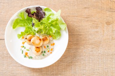 Sebzeli ızgara tarak shell