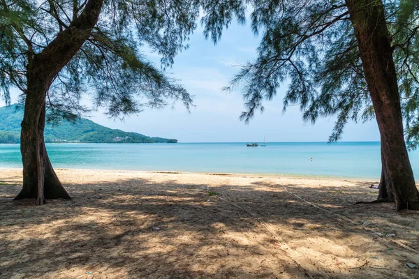 Belle Plage Tropicale Mer Paradis Île Vacances Concept — Photo