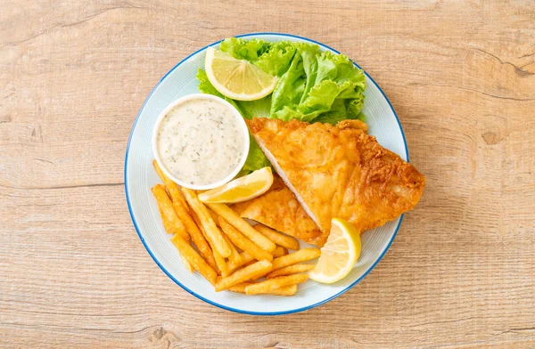 Balık ve cips - sağlıksız gıda