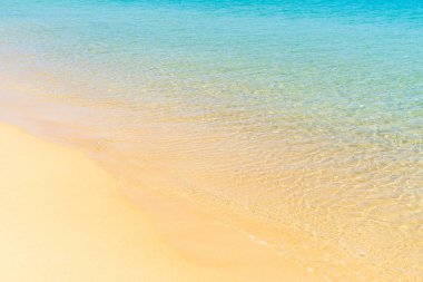 Güzel tropikal plaj ve deniz paradise Island - tatil tatil kavramı