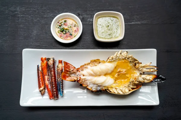 dev nehir karides karides üzerinde ızgara