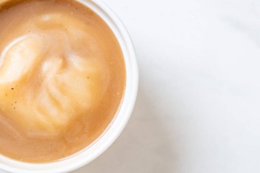 et suyu çorba fincan Patates püre