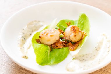 Sebzeli ızgara tarak shell