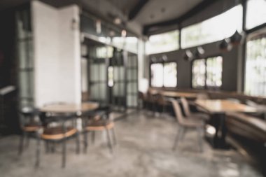 bulanıklık ve restoran ve kafe için arka plan - defocused vintage etkisi filtre