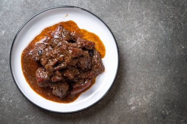 herb - Phuket Tayland geleneksel gıda tarzı ile domuz eti güveç