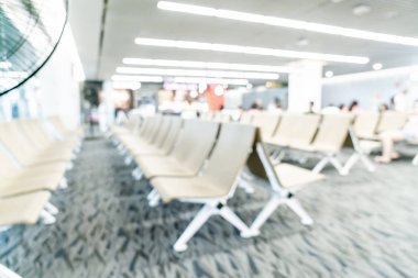 Havalimanı arka plan için soyut bulanıklık