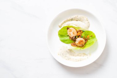 Sebzeli ızgara tarak shell