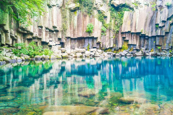 Cheonjeyeon Watervallen Jeju Isaland Zuid Korea — Stockfoto