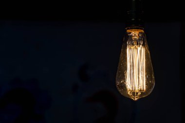 Ampulleri - retro tarzı asılı kapatın