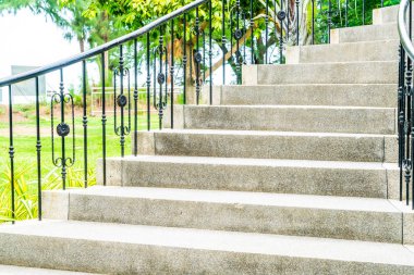 Soyut merdiven adım dekorasyon Bahçe