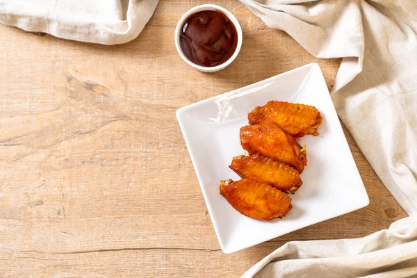 Barbecue Chicken Wings Sauce — Stock Photo, Image