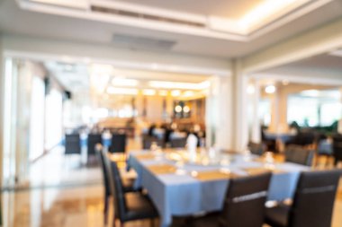 Soyut bulanıklık ve hotel restaurant için arka plan - vintage etkisi filtre defocused