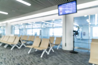 Havalimanı arka plan için soyut bulanıklık