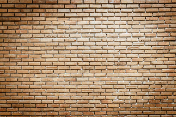 empty brick wall with copy space - vintage effect filter