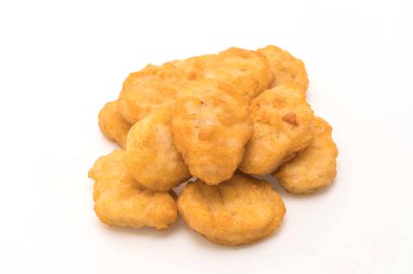 Tavuk Külçeleri Beyaz Arkaplanda İzole Edildi