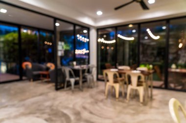 soyut bulanıklık ve arka plan için ufuk içinde Restoran