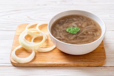 soğan çorba kasesi - sağlıklı gıda tarzı