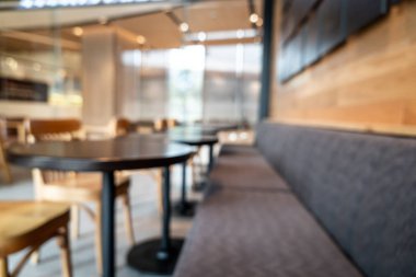 Soyut bulanıklık ve kahve salonu kafeterya ve restoran için arka plan defocused