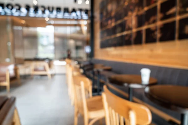 Abstract Oskärpa Och Oskärpa Kaféet Café Och Restaurang För Bakgrund — Stockfoto