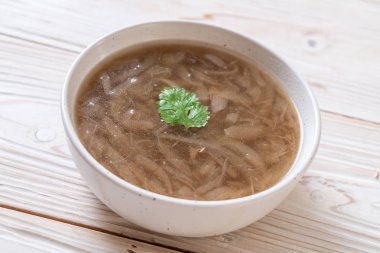 soğan çorba kasesi - sağlıklı gıda tarzı