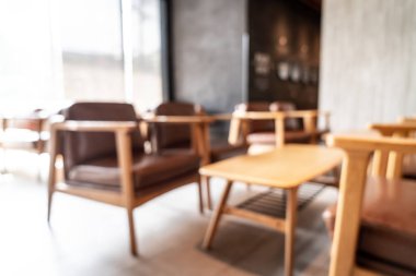 Soyut bulanıklık ve kahve salonu kafeterya ve restoran için arka plan defocused