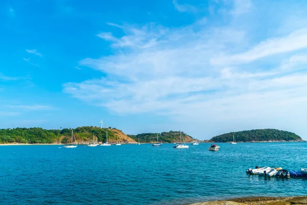 Bella Spiaggia Tropicale Mare Vacanza Concetto Vacanza — Foto Stock