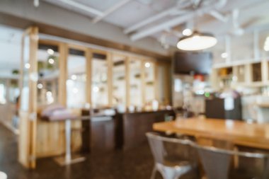 Soyut bulanıklık ve arka plan için café restoranında defocused 