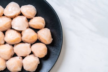 Çin Karides köfte - Asya gıda tarzı buğulama