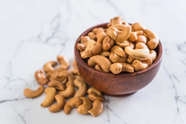 Nueces Anacardo Tostadas Tazón — Foto de Stock