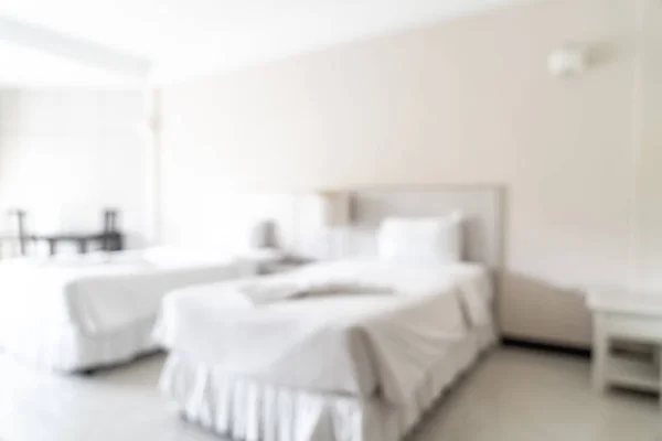 Sfocatura astratta e sfocata negli interni della camera da letto — Foto Stock