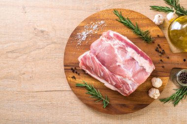 taze domuz ham filetosu