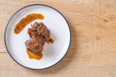 herb - Phuket Tayland geleneksel gıda tarzı ile domuz eti güveç