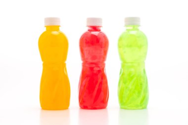 nata de coco veya Hindistan cevizi jöle ile karışık meyve suyu