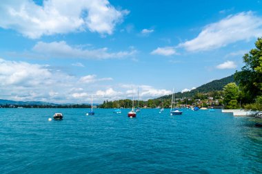 Thun Gölü Dağı İsviçre