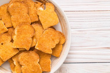 pişmiş ekmek sarımsaklı ekmek