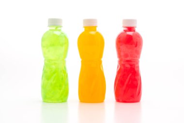 nata de coco veya Hindistan cevizi jöle ile karışık meyve suyu