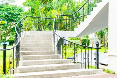 Soyut merdiven basamağı Bahçe