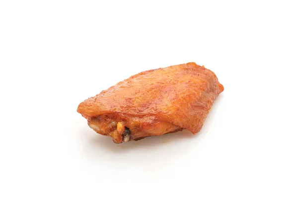 白い背景に分離されたバーベキュー鶏の羽 — ストック写真