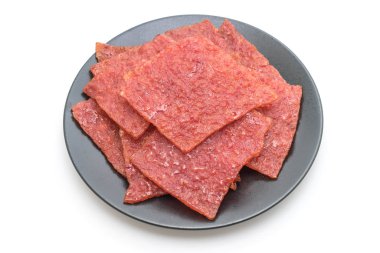 Beyaz arka plan üzerinde izole tatlı domuz sayfası